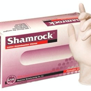 GLOVES - Powder Free - Textured - Shamrock Brand - 1.5 AQL
