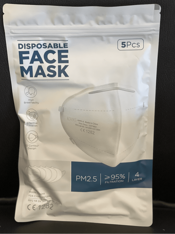 KN95 - Mask - Bag of 50 - Respirator - FDA - $.79 per mask