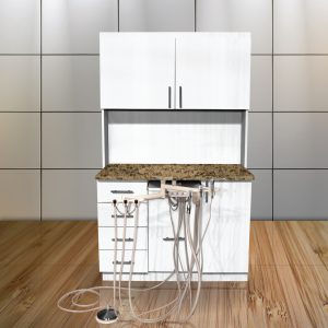 12 O' Clock - Retractable Counter Top - Round - Designer White