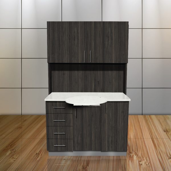 12 O' Clock - Round Retractable Counter Top - Asian Night