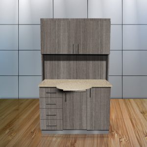12 O' Clock - Round Retractable Counter Top - Portico Teak