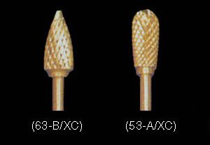 Burs Titanium Nitride Coating - Coarse Cut
