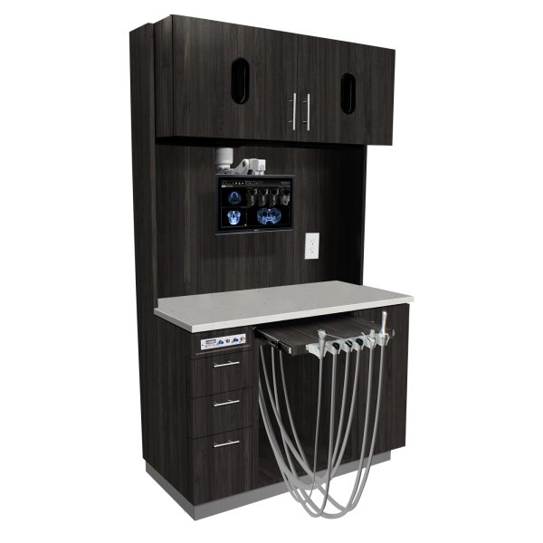 E - Series - 12 O' Clock Dental Cabinet - Asian Night
