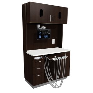 E - Series - 12 O' Clock Dental Cabinet - Cafelle