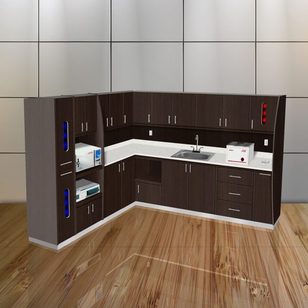 Extended Sterilization Unit - L Shaped - Cafelle
