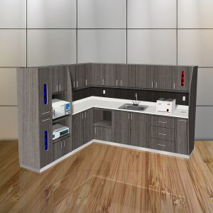 Extended Sterilization Unit - L Shaped - Portico Teak