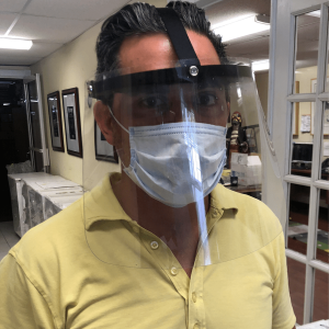 Face Shield - Reusable - Polycarbonate - High Density Foam