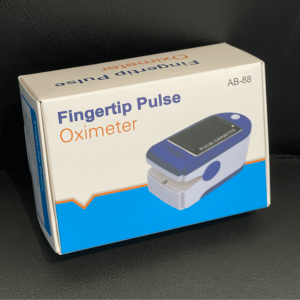 Fingertip Pulse Oximeter Meter Sp02 Heart Rate Monitor Blood Oxygen Saturation