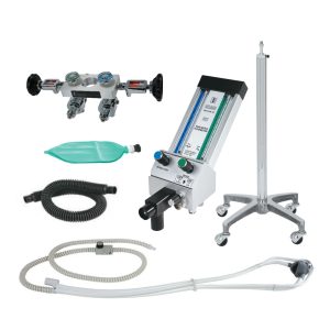Flowmeter System with 2 Cylinder 1 Yoke Block