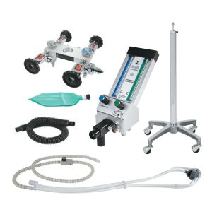Flowmeter System with 4 Cylinder 2 Yoke Block