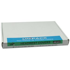 Headrest Covers - Clear Plastic