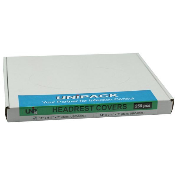 Headrest Covers - Clear Plastic
