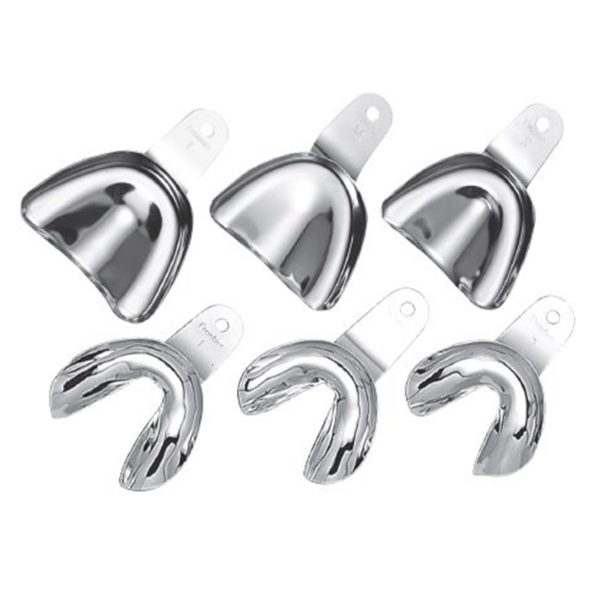 Impression Trays Stainless Steel - Non Perforated