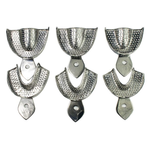 Impression Trays Stainless Steel - Perforated