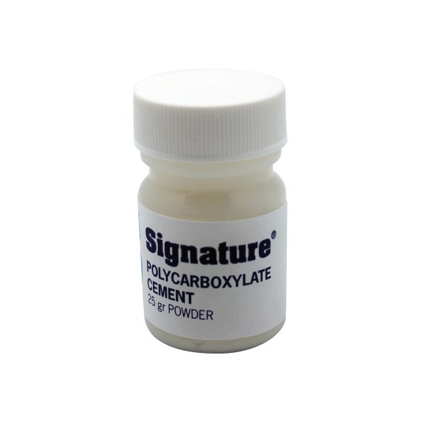 Signature Polycarboxylate Cement - Kit $17.95 - Powder $14.95 - Liquid $11.95