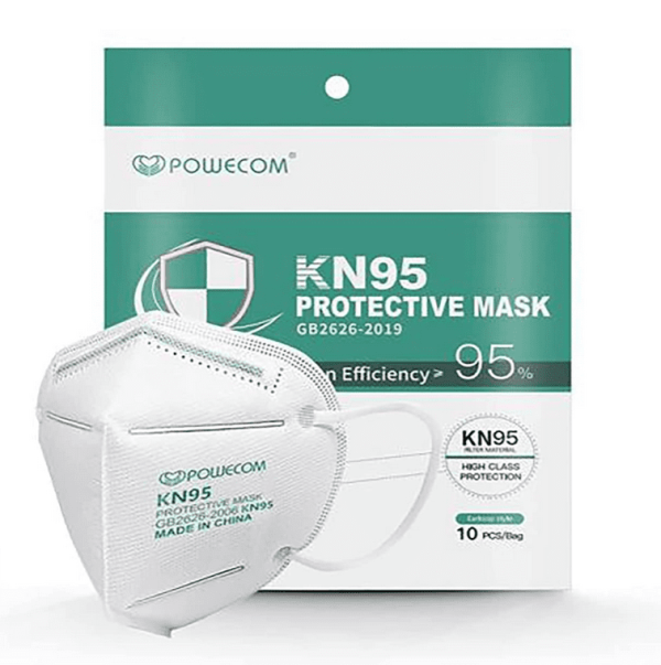 POWECOM KN95 Face Mask - FDA Approved - Best KN95 on the Market