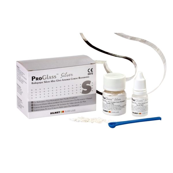 ProGlass Silver Kit 20gm. Powder 10ml. Liquid - Silmet