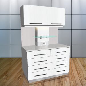 Signature 12 O Clock with backsplash - Designer White