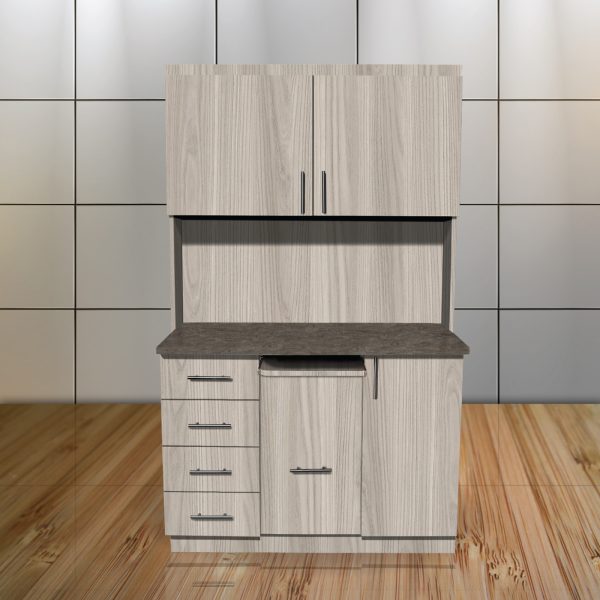 Signature Series - 12 O Clock - Retractable counter top - Grey Elm