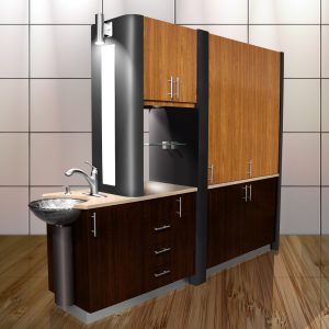 Signature Valencia Style Center Island Pass Through Cabinet - Call 800-437-6455