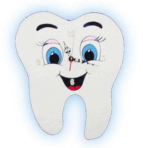 Tooth Wall Clock