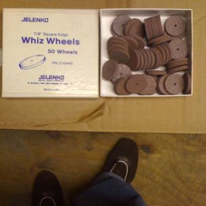 Whiz Wheels Jelenko 7/11" Box 50 NEW
