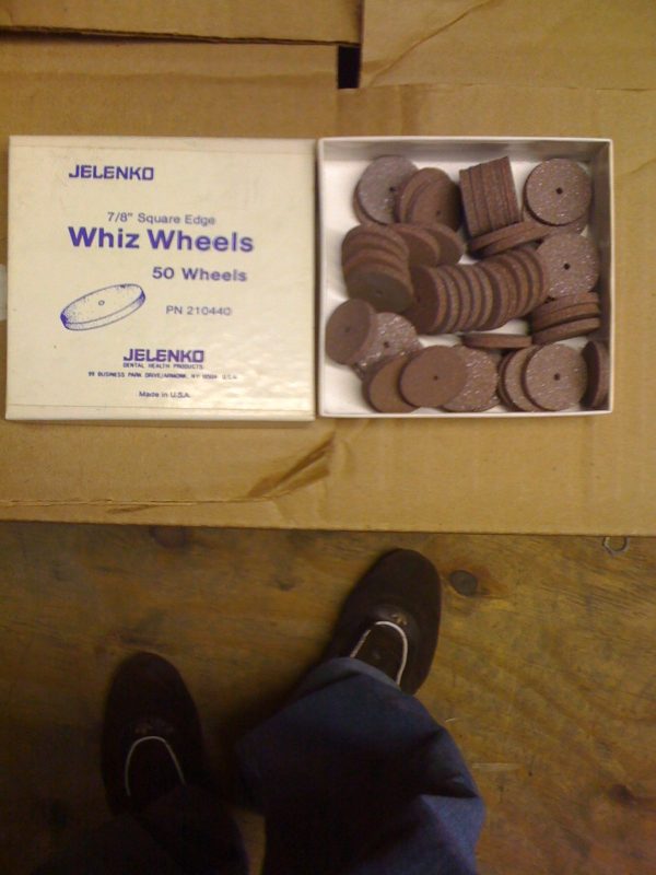 Whiz Wheels Jelenko 7/11" Box 50 NEW
